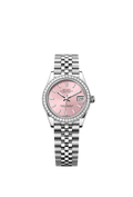 Rolex - Datejust 31 Stainless Steel Diamond / Jubilee / Pink — Ref. 278384RBR