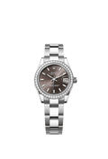 Rolex - Datejust 31 Stainless Steel Diamond / Oyster / Grey — Ref. 278384RBR