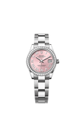 Rolex - Datejust 31 Stainless Steel Diamond / Oyster / Pink - Roman — Ref. 278384RBR