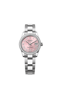 Rolex - Datejust 31 Stainless Steel Diamond / Oyster / Pink - Roman — Ref. 278384RBR