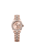 Rolex Lady-Datejust 28 Rose Gold / Diamond / Rose - Diamond / Jubilee — Ref. 279135RBR