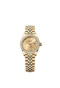 Rolex - Lady-Datejust 28 Yellow Gold Diamond / Jubilee / Champagne — Ref. 279138RBR