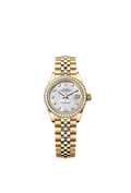 Rolex - Lady-Datejust 28 Yellow Gold Diamond / Jubilee / MOP — Ref. 279138RBR