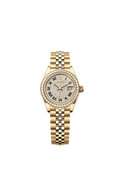 Rolex - Lady-Datejust 28 Yellow Gold Diamond / Jubilee / Paved Roman — Ref. 279138RBR