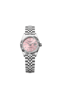 Rolex Lady-Datejust 28 Stainless Steel Fluted / Pink / Jubilee — Ref. 279174