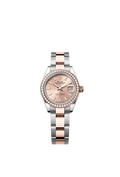 Rolex Lady-Datejust 28 Stainless Steel / Rose Gold /Diamond / Rose / Oyster — Ref. 279381RBR