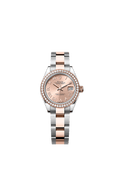 Rolex Lady-Datejust Steel - Everose - Pink / Oyster — Ref. 279381RBR