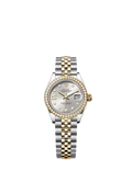 Rolex - Lady-Datejust 28 Rolesor Yellow Diamond / Jubilee / Silver Diamond — Ref. 279383RBR