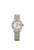 Rolex - Lady-Datejust 28 Rolesor Yellow Diamond / Jubilee / MOP — Ref. 279383RBR