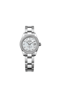 Rolex - Lady-Datejust 28 Stainless Steel / Diamond / Oyster — Ref. 279384RBR