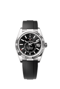 Rolex Sky-Dweller White Gold / Black / OysterFlex — Ref. 336239