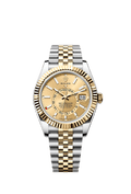 Rolex Sky-Dweller Stainless Steel - White Gold / Green / Jubilee — Ref. 336934