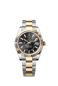 Rolex Sky-Dweller Stainless Steel - White Gold / White / Oyster — Ref. 336934