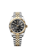 Rolex Sky-Dweller Stainless Steel - White Gold / White / Jubilee — Ref. 336934