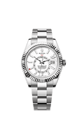 Rolex Sky-Dweller Stainless Steel - White Gold / White / Oyster — Ref. 336934