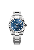 Rolex Sky-Dweller Stainless Steel - White Gold / Blue / Oyster — Ref. 336934