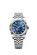Rolex Sky-Dweller Stainless Steel - White Gold / Blue / Jubilee — Ref. 336934