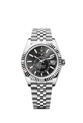 Rolex Sky-Dweller Stainless Steel - White Gold / Black / Jubilee — Ref. 336934