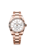 Rolex Sky-Dweller Everose / White / Oyster — Ref. 336935