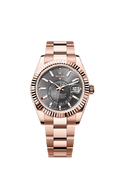 Rolex Sky-Dweller Everose / Slate / Oyster — Ref. 336935