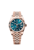 Rolex - Sky-Dweller Everose / Blue / Jubilee — Ref. 336935