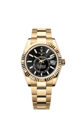 Rolex Sky-Dweller Yellow Gold / Black / Oyster — Ref. 336938