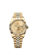 Rolex - Sky-Dweller Yellow Gold / Champagne / Jubilee — Ref. 336938
