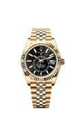 Rolex - Sky-Dweller Yellow Gold / Black / Jubilee — Ref. 336938