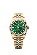Rolex - Sky-Dweller Yellow Gold / Green / Jubilee — Ref. 336938