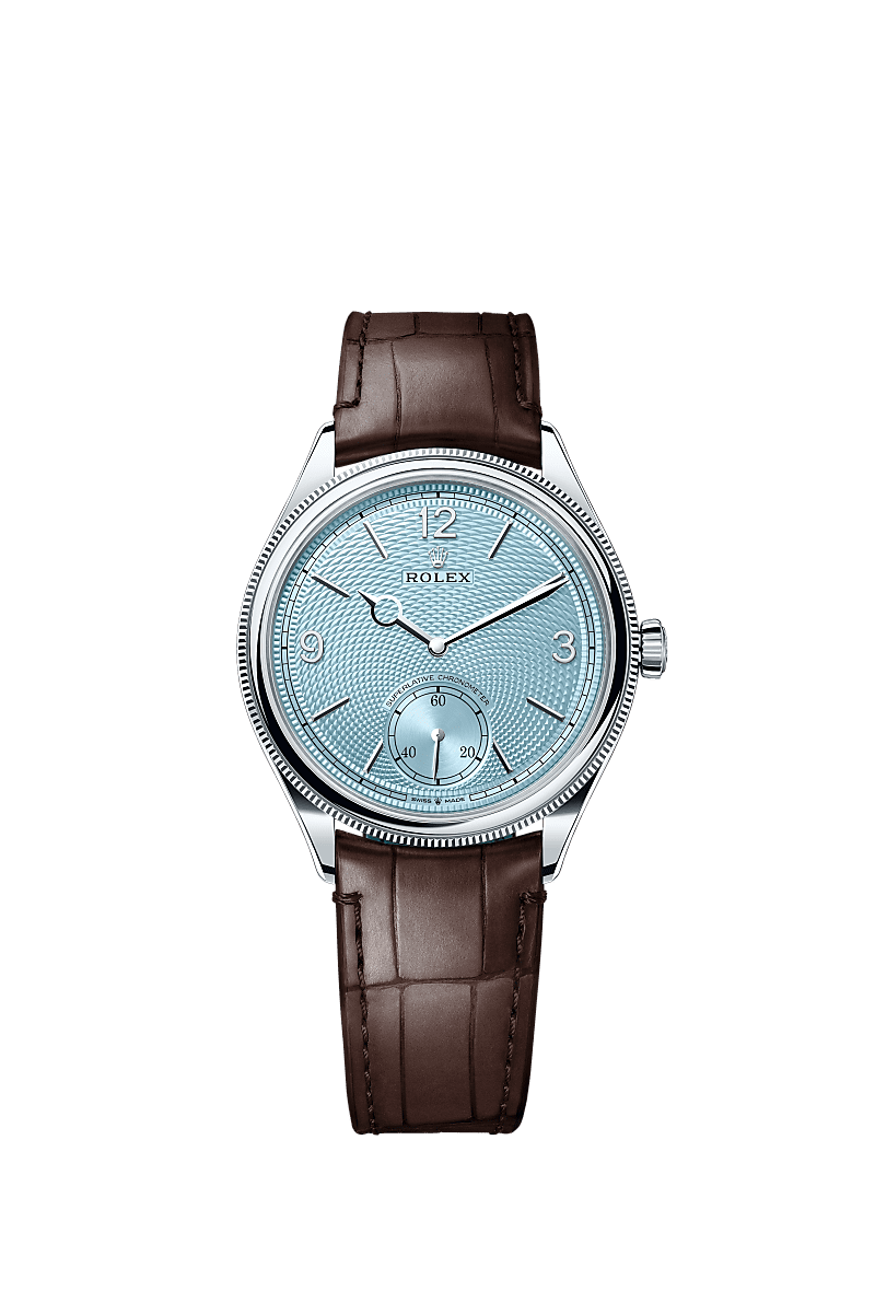 Rolex - Perpetual 1908 39 Platinum / Ice Blue — Ref. 52506