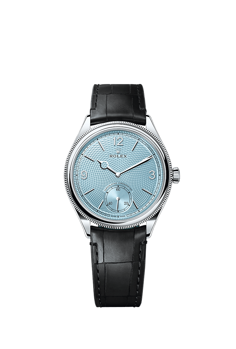 Rolex - Perpetual 1908 39 Platinum / Ice Blue — Ref. 52506