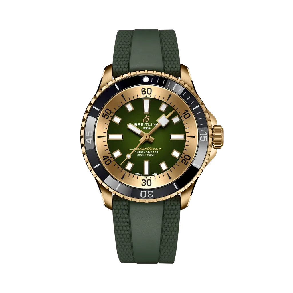 Breitling Superocean Automatic Green 42mm — Ref. N17375201L1S1