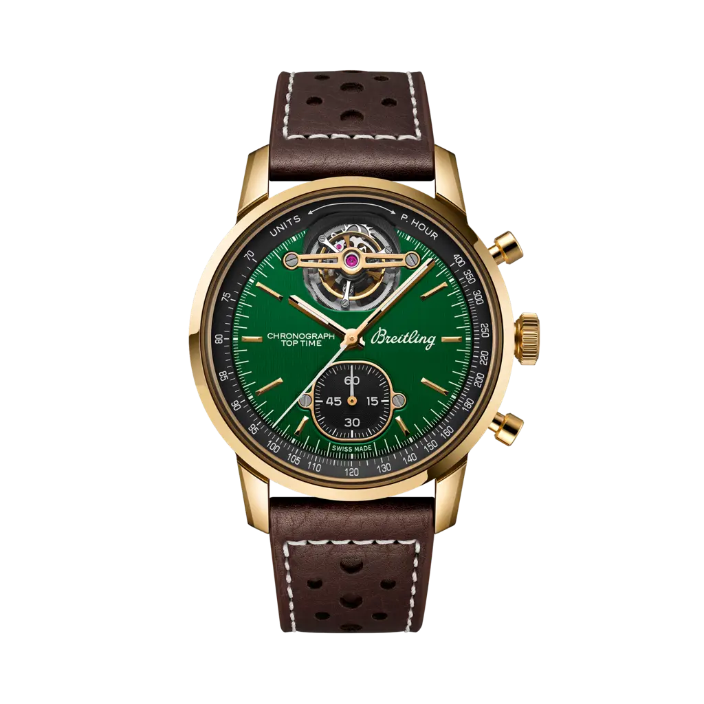 Breitling Top Time B21 Ford Mustang Bronze - Green — Ref. NB21251A1L1X1