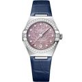 Omega Constellation 29åÊmm, Steel on Alligator - 131.18.29.20.60.001 — Ref. 131.18.29.20.60.001