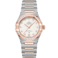 Omega Constellation Manhattan 29 Co-Axial Master Chronometer Stainless Steel / Sedna Gold / Silver Diamond / Diamond — Ref. 131.25.29.20.52.001