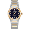 Omega Constellation Manhattan 29 Co-Axial Master Chronometer Stainless Steel / Yellow Gold / Aventurine / Diamond — Ref. 131.25.29.20.53.001