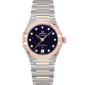 Omega Constellation Manhattan 29 Co-Axial Master Chronometer Stainless Steel / Sedna Gold / Aventurine / Diamond — Ref. 131.25.29.20.53.002