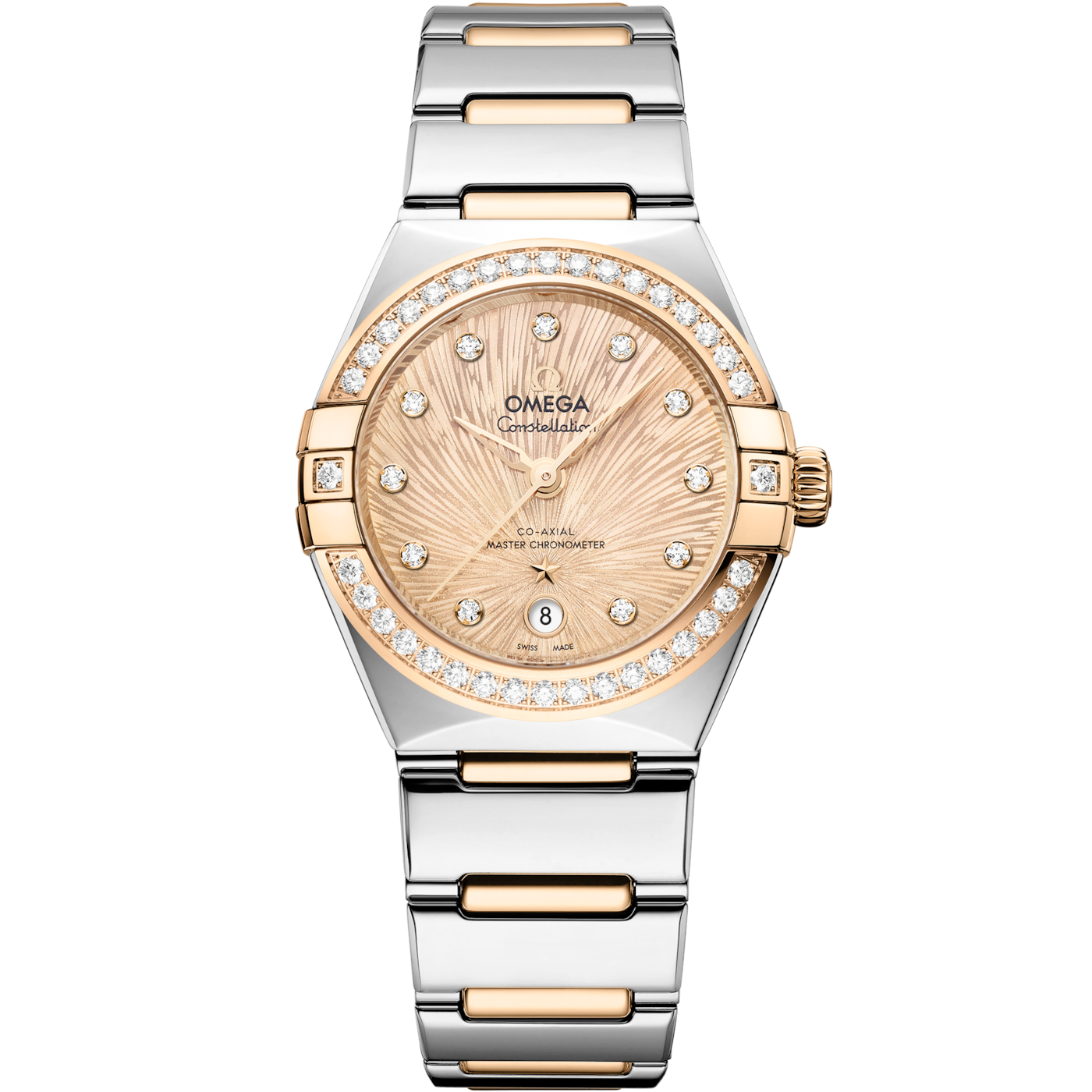 Omega Constellation 29åÊmm, steel - Moonshine gold on steel - Moonshine gold - 131.25.29.20.58.002 — Ref. 131.25.29.20.58.002