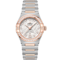 Omega Constellation Manhattan 29 Co-Axial Master Chronometer Stainless Steel - Sedna Gold - Diamond / Silver Meteorite — Ref. 131.25.29.20.99.001