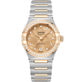 Omega Constellation Manhattan 29 Co-Axial Master Chronometer Stainless Steel - Yellow Gold - Diamond / Moonshine Meteorite — Ref. 131.25.29.20.99.002