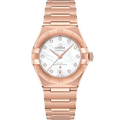 Omega Constellation Manhattan 29 Co-Axial Master Chronometer Sedna Gold / MOP — Ref. 131.50.29.20.55.001