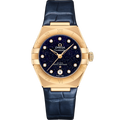 Omega Constellation Manhattan 29 Co-Axial Master Chronometer Yellow Gold / Aventurine — Ref. 131.53.29.20.53.001