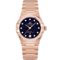 Omega Constellation Manhattan 29 Co-Axial Master Chronometer Sedna Gold / Aventurine / Diamond — Ref. 131.55.29.20.53.003
