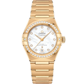 Omega Constellation Manhattan 29 Co-Axial Master Chronometer Yellow Gold / MOP / Diamond — Ref. 131.55.29.20.55.002