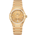 Omega Constellation Manhattan 29 Co-Axial Master Chronometer Yellow Gold / Champagne / Diamond — Ref. 131.55.29.20.58.001