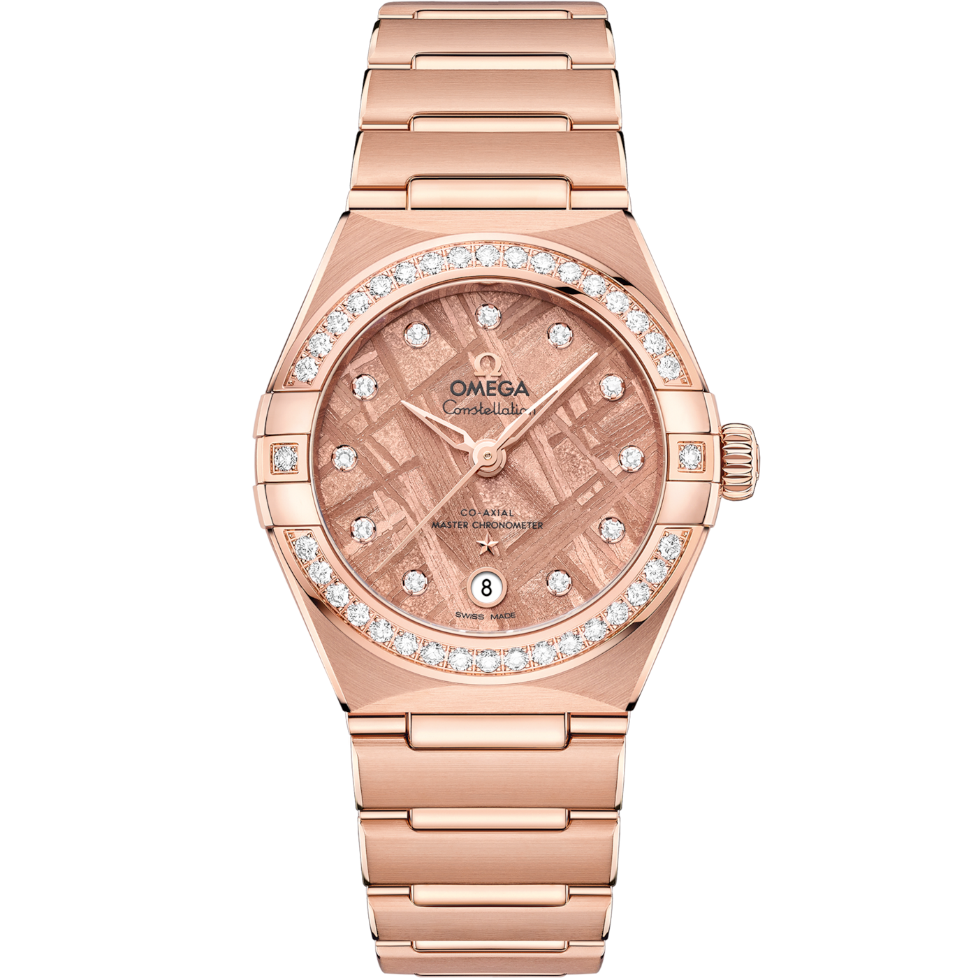 Omega Constellation Manhattan 29 Co-Axial Master Chronometer Sedna Gold - Diamond / Sedna Meteorite — Ref. 131.55.29.20.99.006