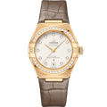 Omega Constellation Manhattan 29 Co-Axial Master Chronometer Yellow Gold / Diamond / Silver - Diamond — Ref. 131.58.29.20.52.001