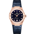 Omega Constellation Manhattan 29 Co-Axial Master Chronometer Sedna Gold / Diamond / Aventurine — Ref. 131.58.29.20.53.003