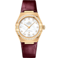 Omega Constellation Manhattan 29 Co-Axial Master Chronometer Yellow Gold / Diamond / MOP — Ref. 131.58.29.20.55.001