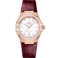 Omega Constellation Manhattan 29 Co-Axial Master Chronometer Sedna Gold / Diamond / MOP — Ref. 131.58.29.20.55.002